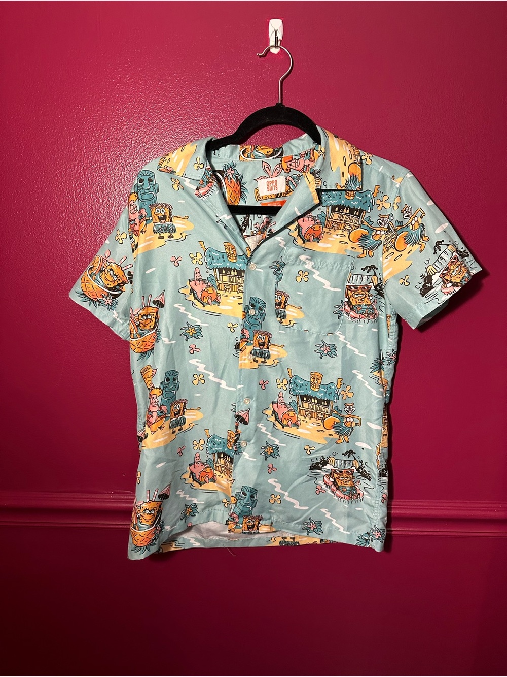 Opposuits spongebob Hawaiian shirt